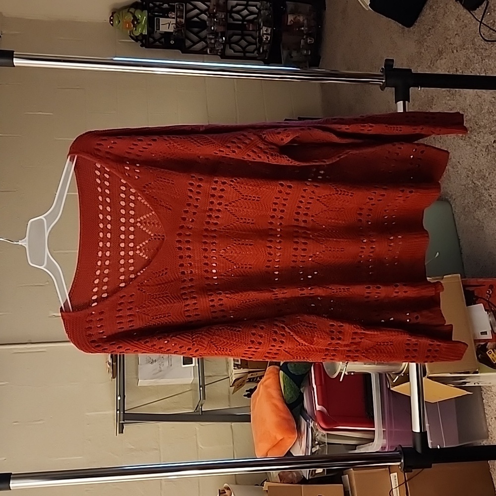 V-neck sweater